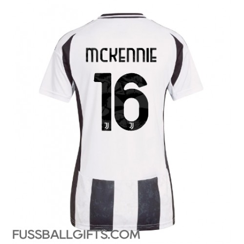 Juventus Weston McKennie #16 Fußballbekleidung Heimtrikot Damen 2024-25 Kurzarm